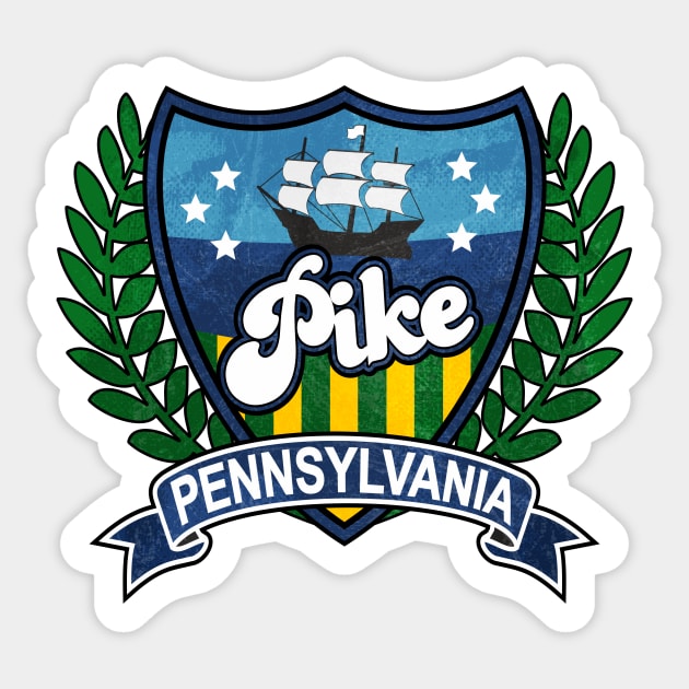 Pike Pennsylvania Sticker by Jennifer